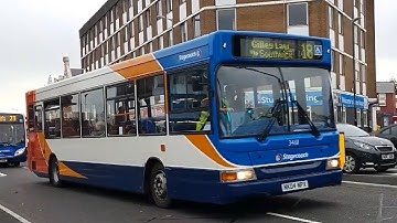 Journey on Route 18A | NK04NPX/34611 - Stagecoach North East: Dennis Dart SLF/Transbus Pointer 2