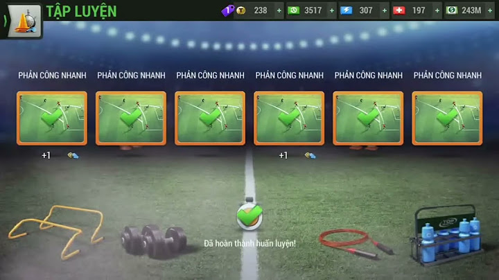 Cách train cầu thủ trong top eleven 2023