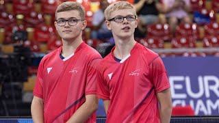 Les frères Lebrun, champions du tennis de table