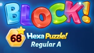 BLOCK! Hexa Puzzle! Regular A Level 68 (Basic) - Lösung Solution Walkthrough