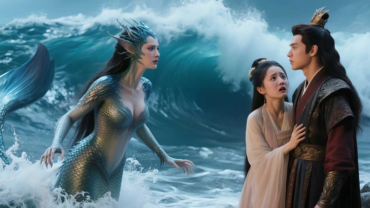 Её сестра-близнец толкнула её в море из-за мужчины – теперь она вернулась как морская богиня мести!