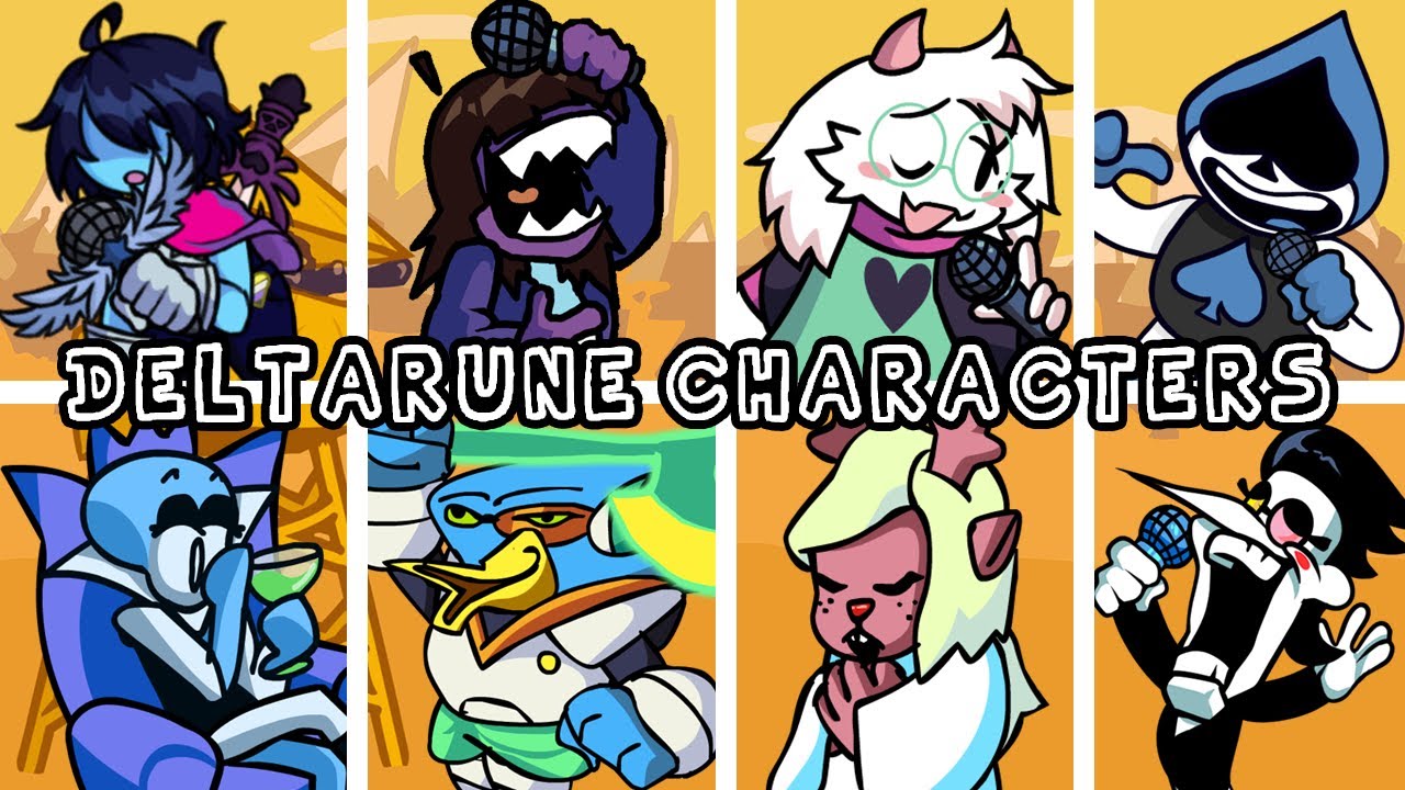 DELTARUNE デルタルーン3セット FNF Ugh but Every Turn DELTARUNE Character Sings It - YouTube
