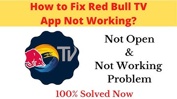 How to Fix Red Bull TV App Not Working Problem Android&Ios - Not Open Problem Solved | AllTechapple