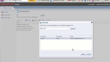 Administering a Trial Subscription to an Oracle Cloud Service