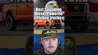Best Sounding diesel pickup trucks with straight pipes