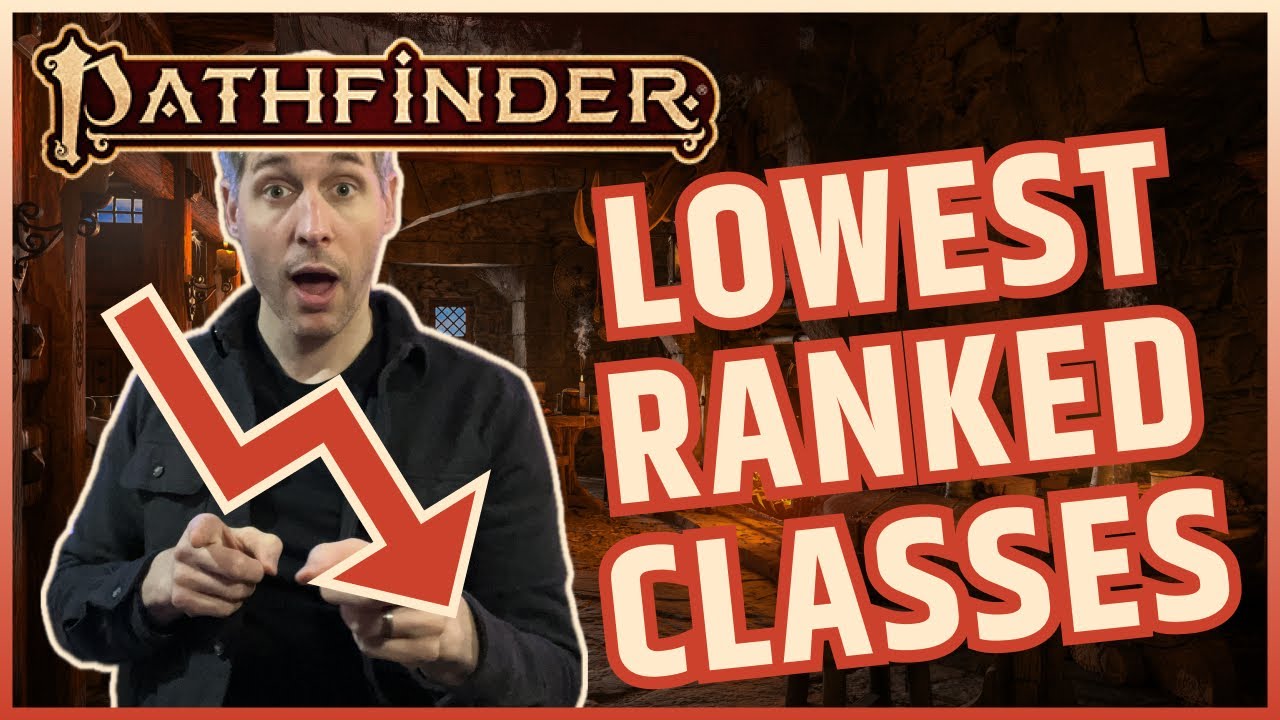 Сотрудничество сообщества Pathfinder по составлению рейтингов классов — классы с самыми низкими р...