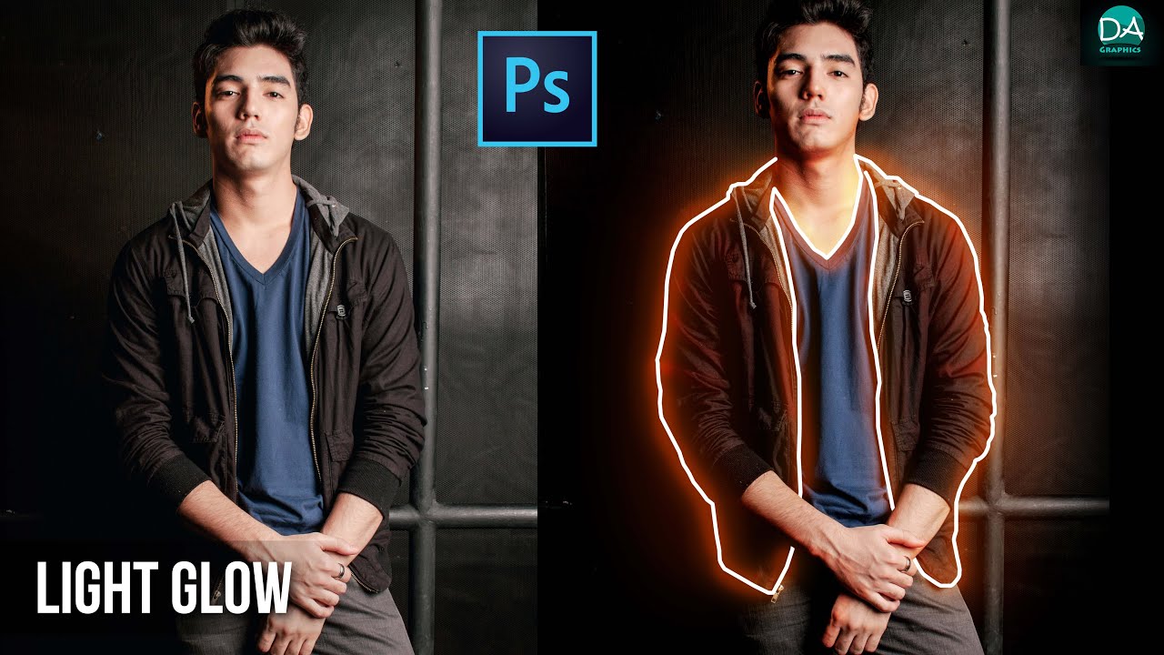 Shuraba indhente Stor eg GLOW EFFECT PHOTOSHOP TUTORIAL - LIGHT GLOWING EFFECT - YouTube