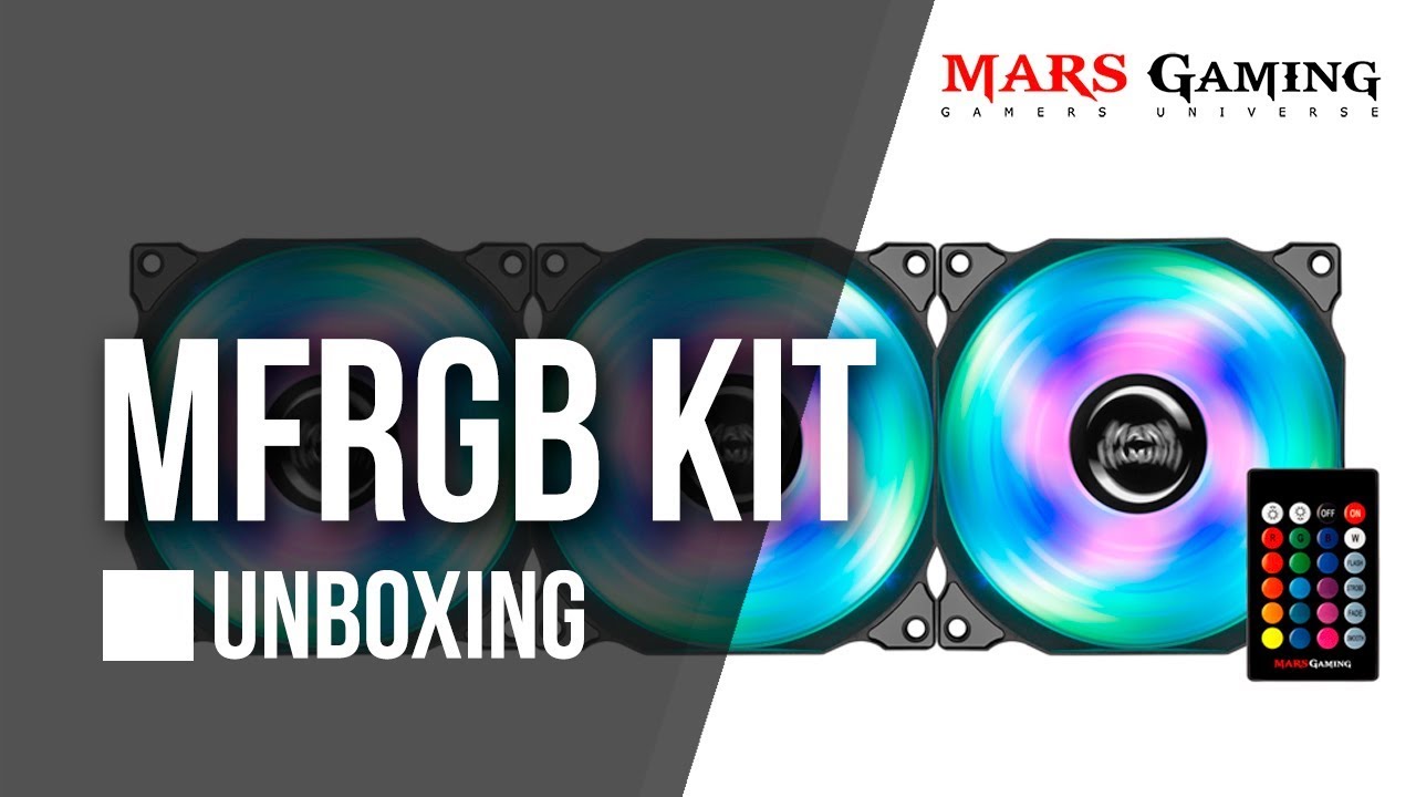 MFRGBKIT Fan Kit - Unboxing | Mars Gaming