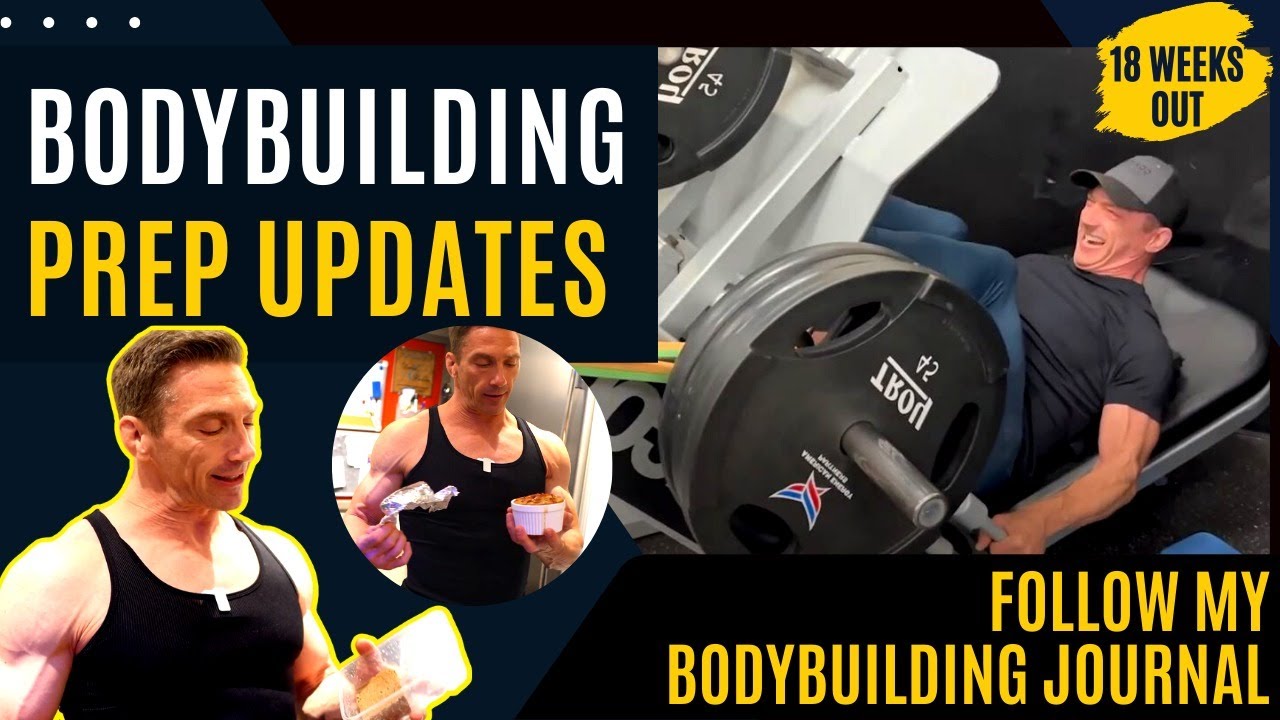 Bodybuilding Prep Update | Preparation for Bodybuilding Competition | Follow My Bodybuilding Journal