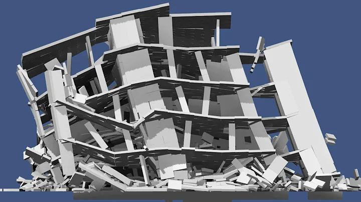 Collapse of Multi-family House, Building #2 Long (FP7, INACHUS, VITRUV)