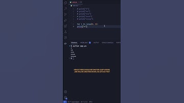 "How to Print Stars in a Triangle Pattern Using Python | Easy Step-by-Step Tutorial #Python #Coding"