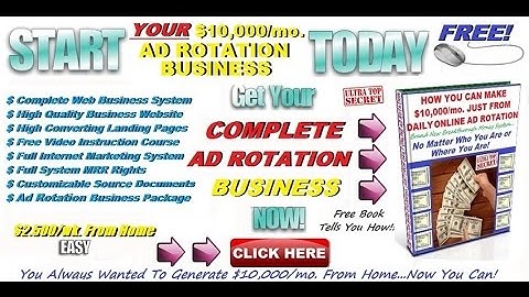 Start Your Ad Rotation IEC Business Part TIme!