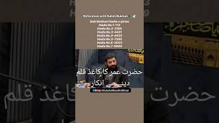 Hadees e Qirtas | Sahi Bukhari Se