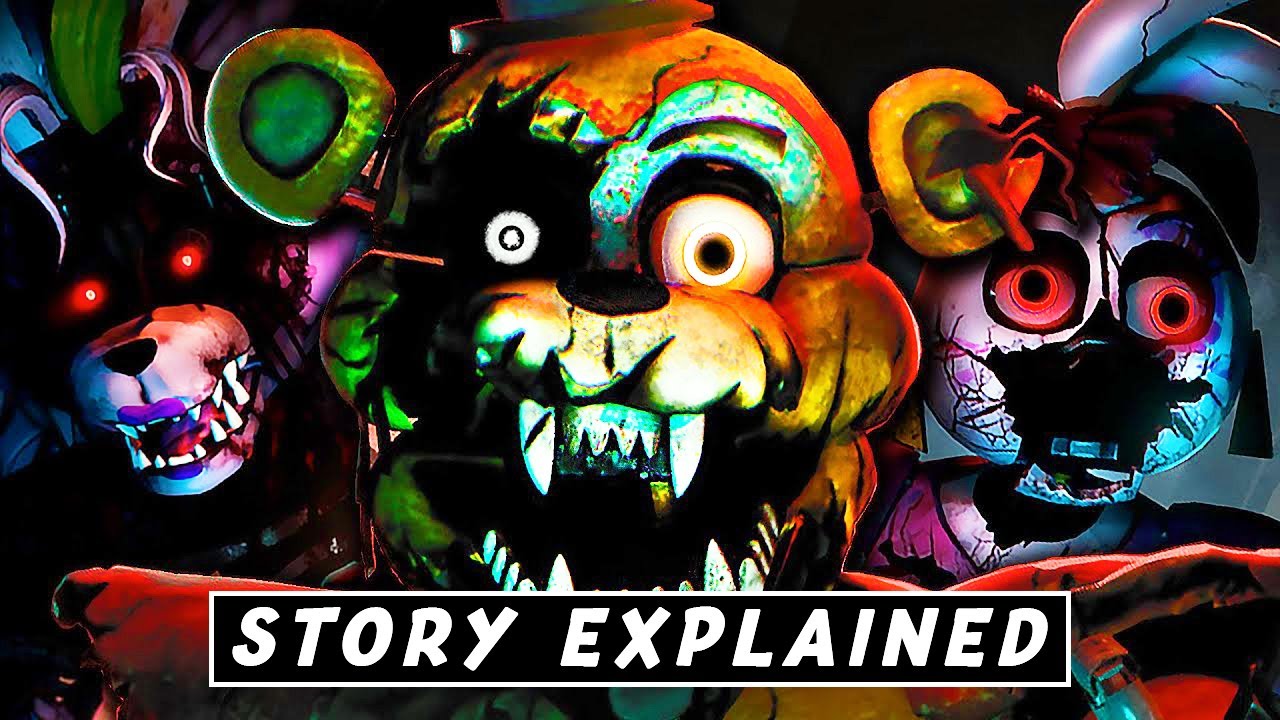 Fnaf Security Breach Ruin Dlc Story & All Ending Explained YouTube