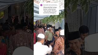 Di seberang di larang joget2 #resepsi #pernikahan #makanbersama #mukbang #kampung
