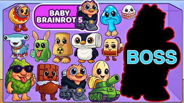 Merge Fellas Baby Brainrot 5 Gameplay Walkthrough Reaching Max Level | Brainrot New Update V.2.1.6.1