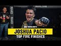 Joshua Pacio’s Top 5 Finishes | ONE Highlights