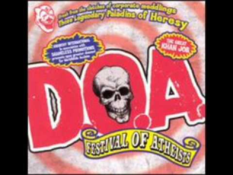 Punk music video thumbnail preview for D.O.A. - A Gun and a Bomb