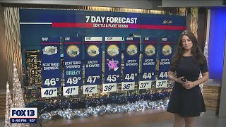 Scattered showers, chilly temperatures on Friday | FOX 13 Seattle