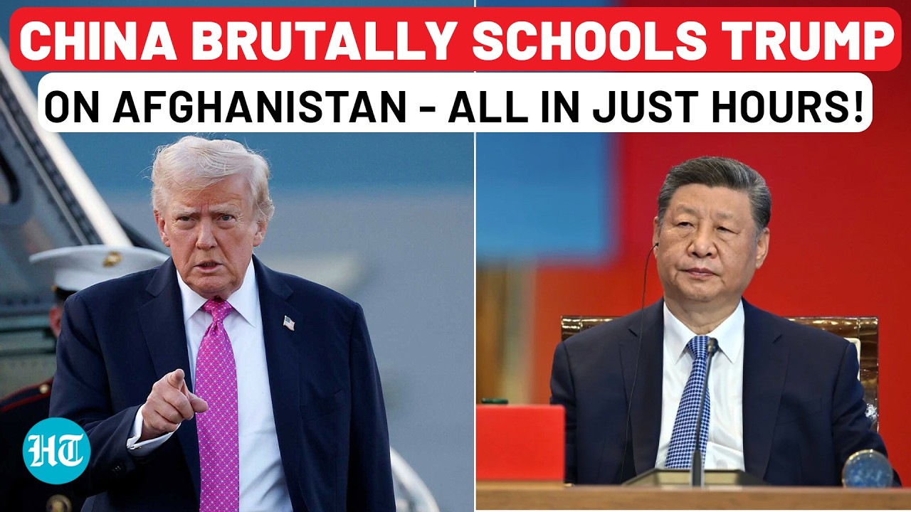 Trump Left Red-Faced As China Gives Quick Reality Check To Him On US' Return To Bagram Airbase