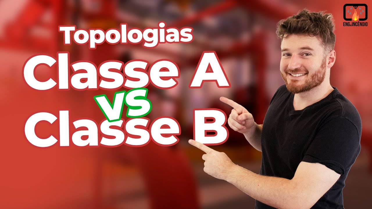 Sistema de detecção de incêndio | Classe A vs Classe B (topologia)