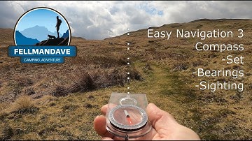 Easy Navigation 3/6 - Direction! Compass, set map, bearings, sighting and join the cubs!