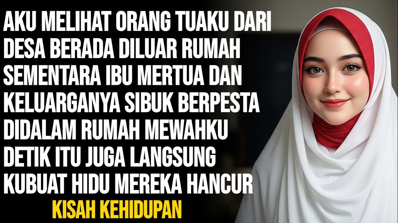 KUDAPATI IBU MERTUA DAN KELUARGANYA ASIK BERPESTA SEMENTARA ORANGTUAKU ADA DILUAR - KUBALAS MEREKA