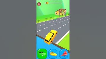 Shape-shifting Funny Race Gameplay new hyper casual games #shorts #gameplay #shapeshifting #Level 9