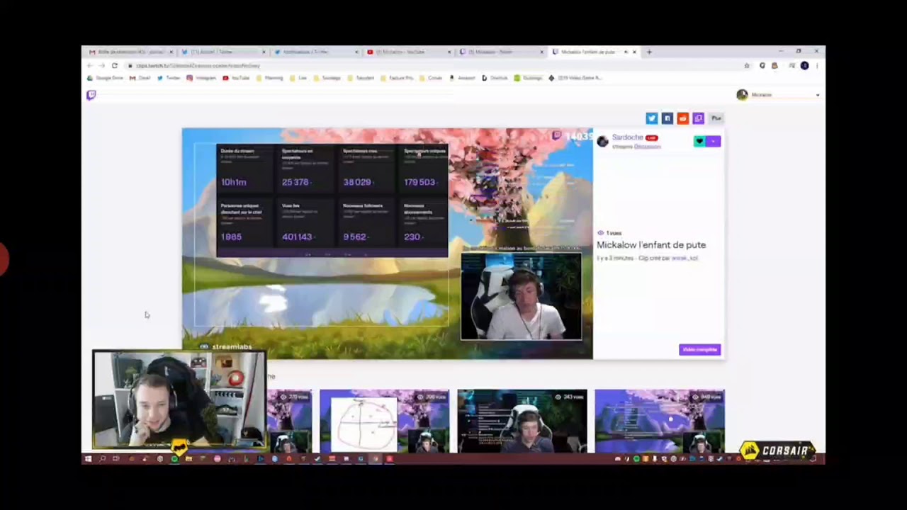 REACTION DE MICKALOW FACE AUX INSULTES DE SARDOCHE !!!