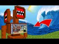 ДОМ ВНУТРИ СИРЕНОГОЛОВЫЙ ПРОТИВ ЦУНАМИ В МАЙНКРАФТ ФИЛЬМ SIREN HEAD SCP ТРОЛЛИНГ MINECRAFT