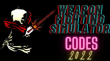 *23 CODES* *NEW CODE* ALL WORKING CODES IN WEAPON FIGHTING SIMULATOR JUNE 2022! Roblox Simulator.