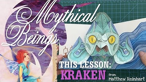 Mythical Beings: Kraken Pop-Up from Matthew Reinhart