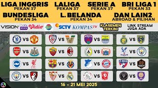 JADWAL BOLA MALAM INI - LIGA INGGRIS SCTV, SERIE A ITALIA VENEZIA, LIGA 1 BRI, LALIGA, BELANDA 2025