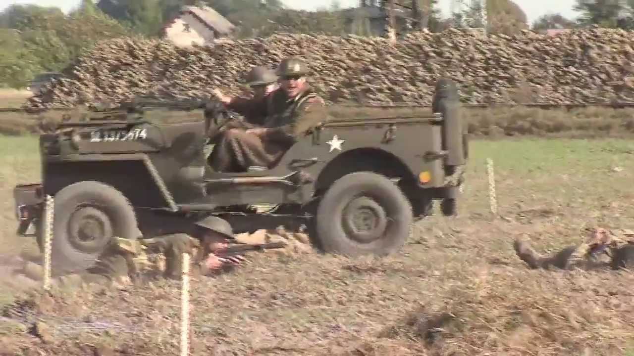 Velké Hoštice - rekonstrukce bojů z období 2. světové války www.TelevizeHlucinsko.cz, Czech Republic