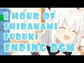 1 hour of shirakami fubuki ending bgmending bgm1