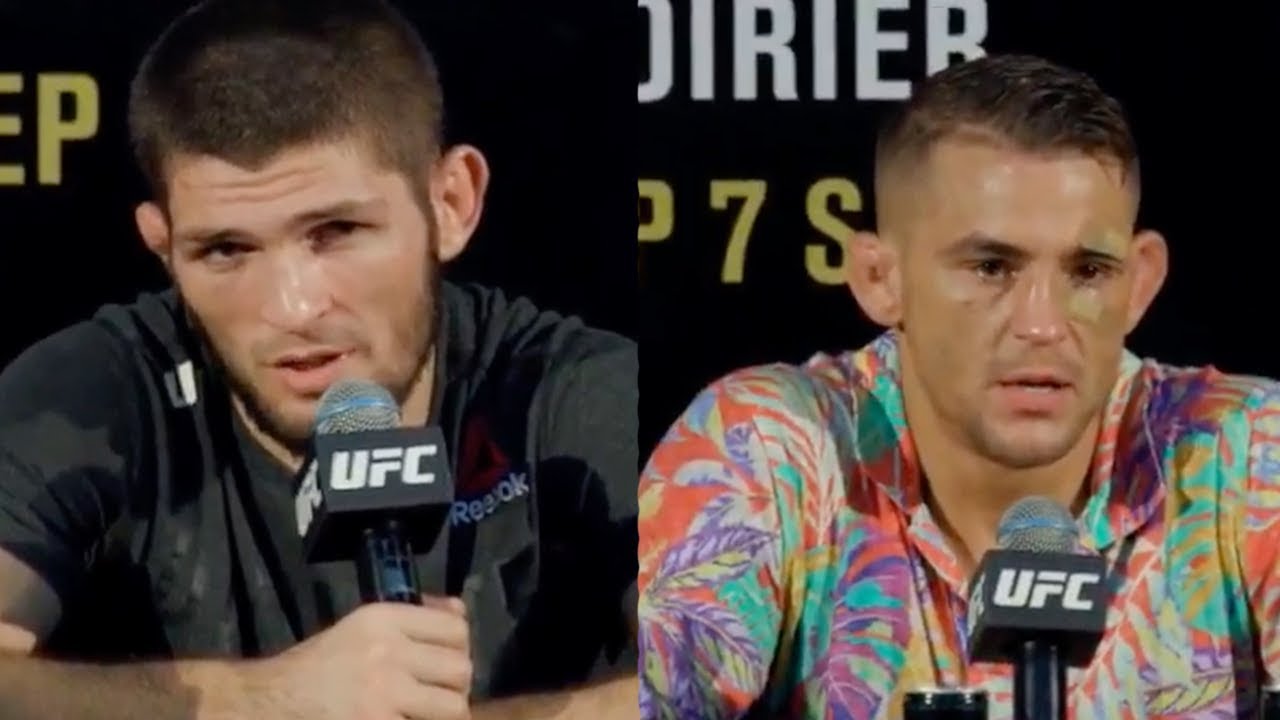 СЛОВА ХАБИБА И ДАСТИНА ПОРЬЕ ПОСЛЕ БОЯ ! ПРЕСС КОНФЕРЕНЦИЯ