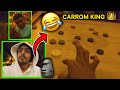 GT was a Carrom King🗿🔥 | അവസാനം😆 | Carrom King👑Game therapist