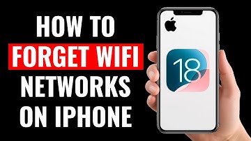 How to Forget WiFi Networks on iPhone (iOS 18)