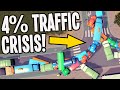 4% Traffic Madness SOLVED in Cities Skylines!