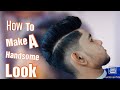 How To Make A Handsome Look | #Hairtransformation Tinku Haircutting