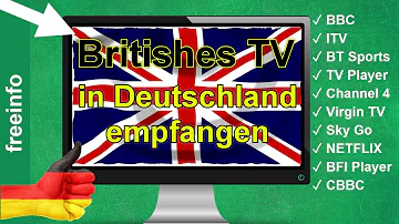 Wie kann man Britisches Fernsehen empfangen?