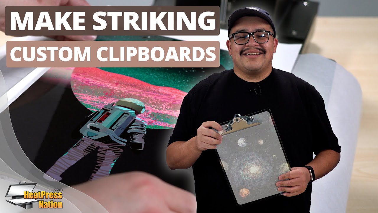 How To Make Custom Sublimation Clipboards 