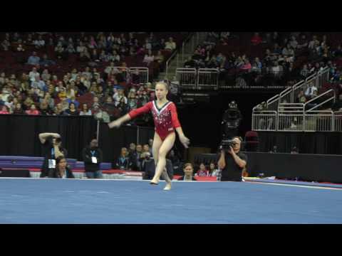 Ragan Smith (USA) - Floor Exercise - 2017 AT&T American Cup