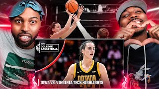 44 PTS for Caitlin Clark 😤 Iowa Hawkeyes vs. Virginia Tech Hokies (Reaction) CAITLIN CURRY