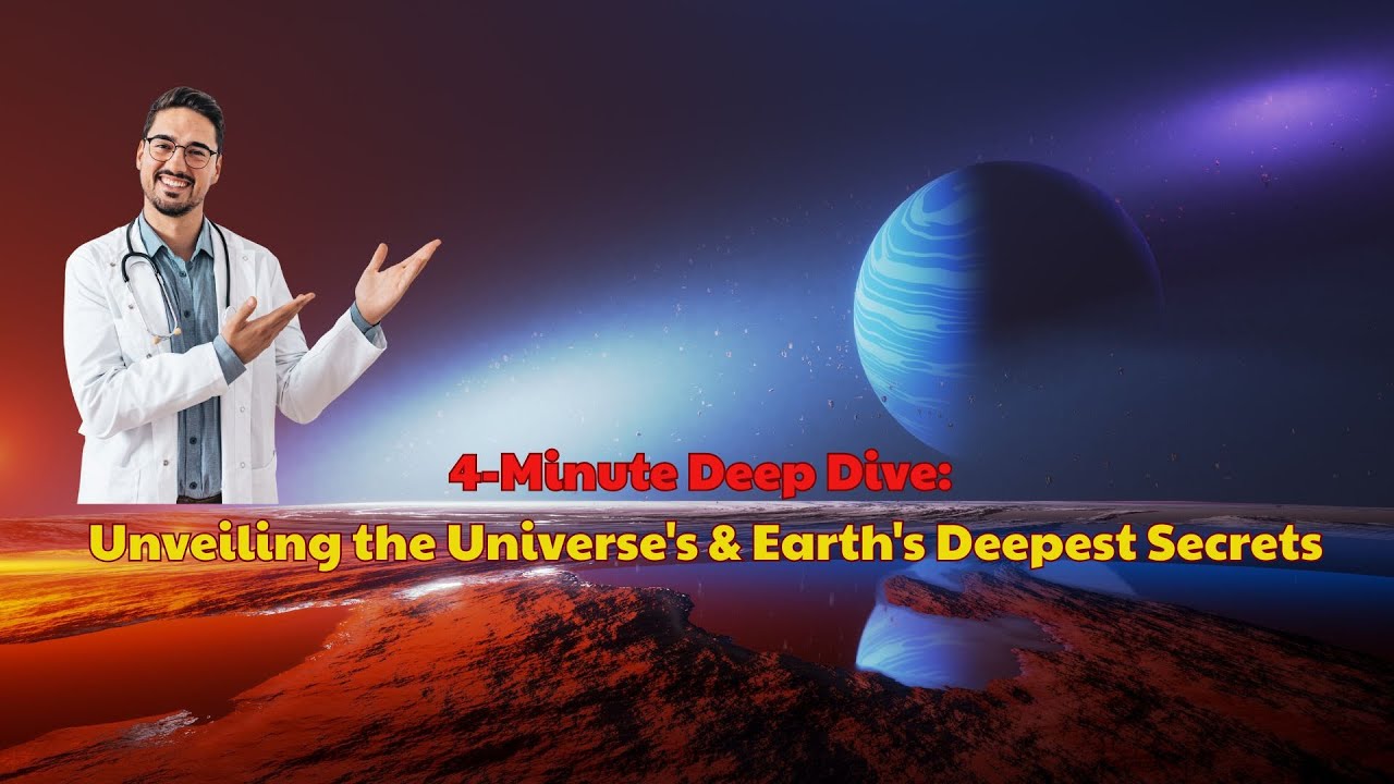 🌌 4-Minute Deep Dive: Unveiling the Universe's &amp; Earth's Deepest ...