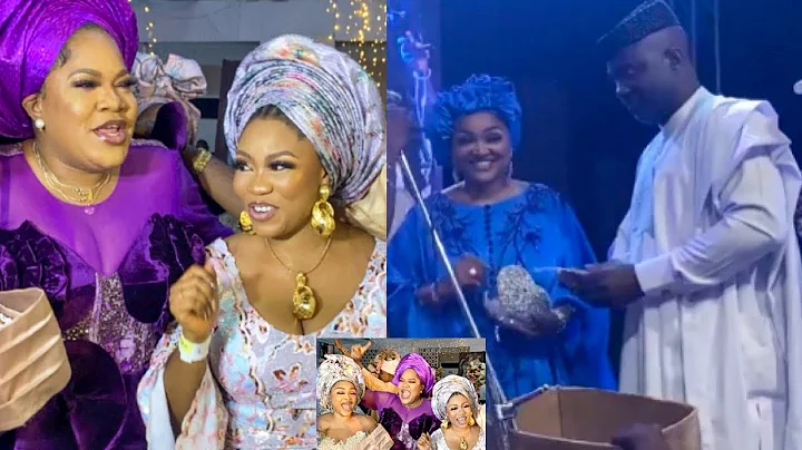 Toyin Abraham & Wunmi Toriola Dances Together As Mercy Aigbe & Her Husband Adekaz Sprays Money  At..