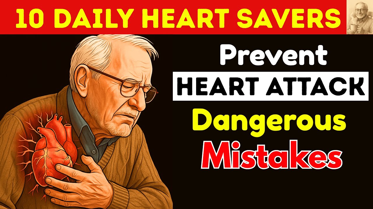 Top 10 Survival Habits That Fight Heart Attack & Dangerous Mistakes  | Senior Health Stories