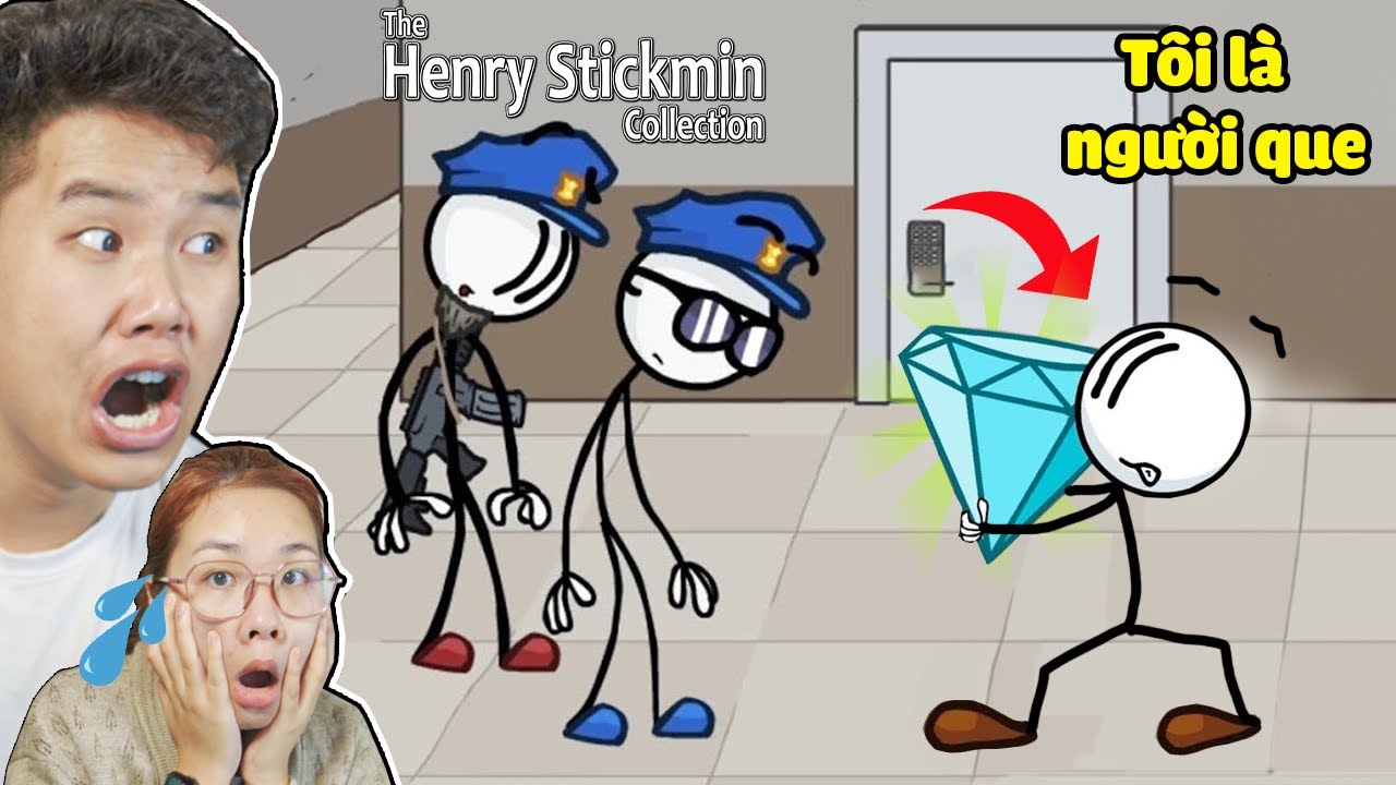 Tôi Là Người Que Siêu Troll !? bqThanh & Ốc Chơi The Henry Stickmin Collection Tấu Hài