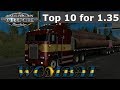 ATS 1.35 - Top 10 free Truck mods that isnt also a SCS truck