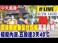 【中天直播#LIVE】環境部啟動全台首場高溫兵推 模擬內湖.五股連3天40℃ 20260629 @中天新聞CtiNews